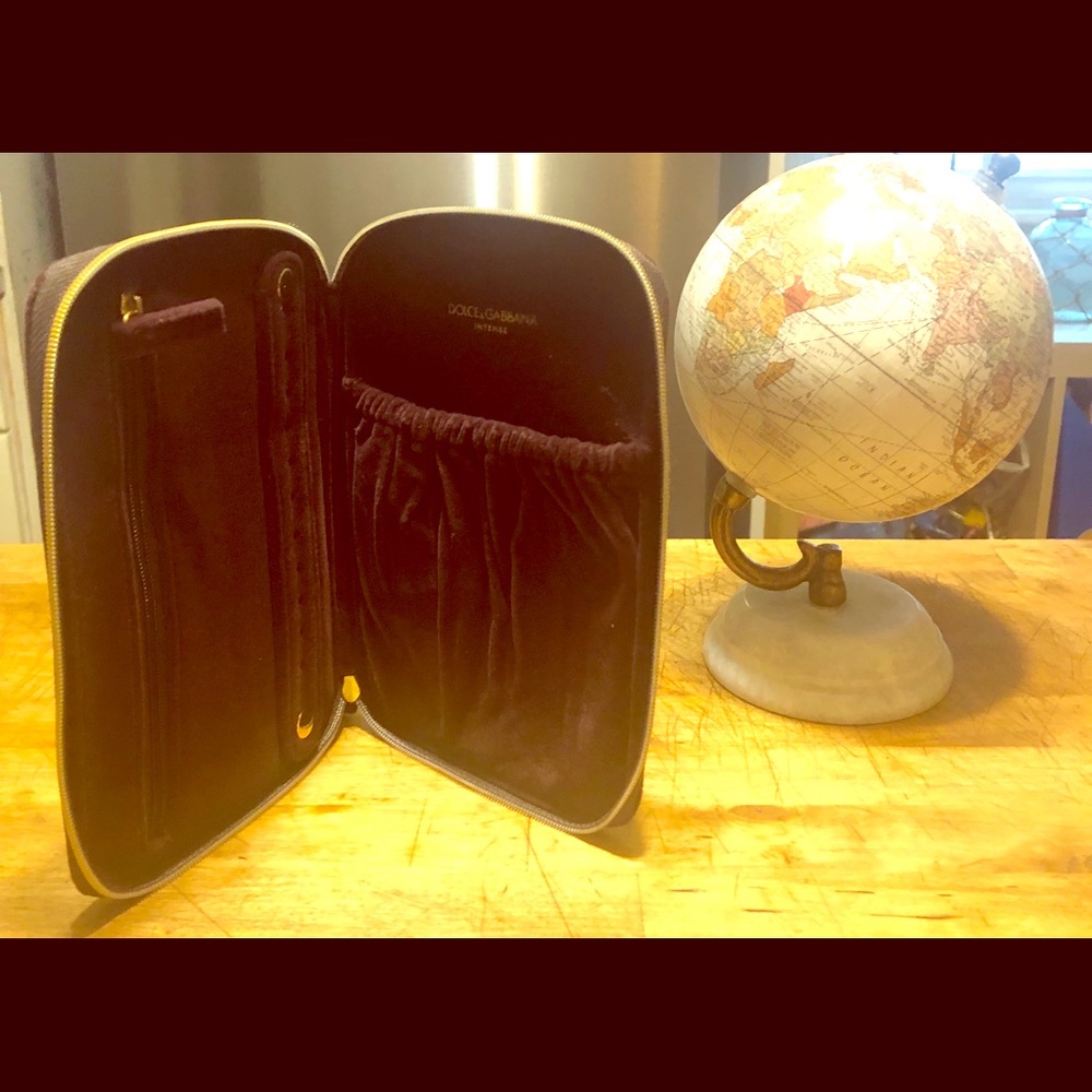 Closet CLEAROUT!! Velvet DolceGabbana Jewelry Case